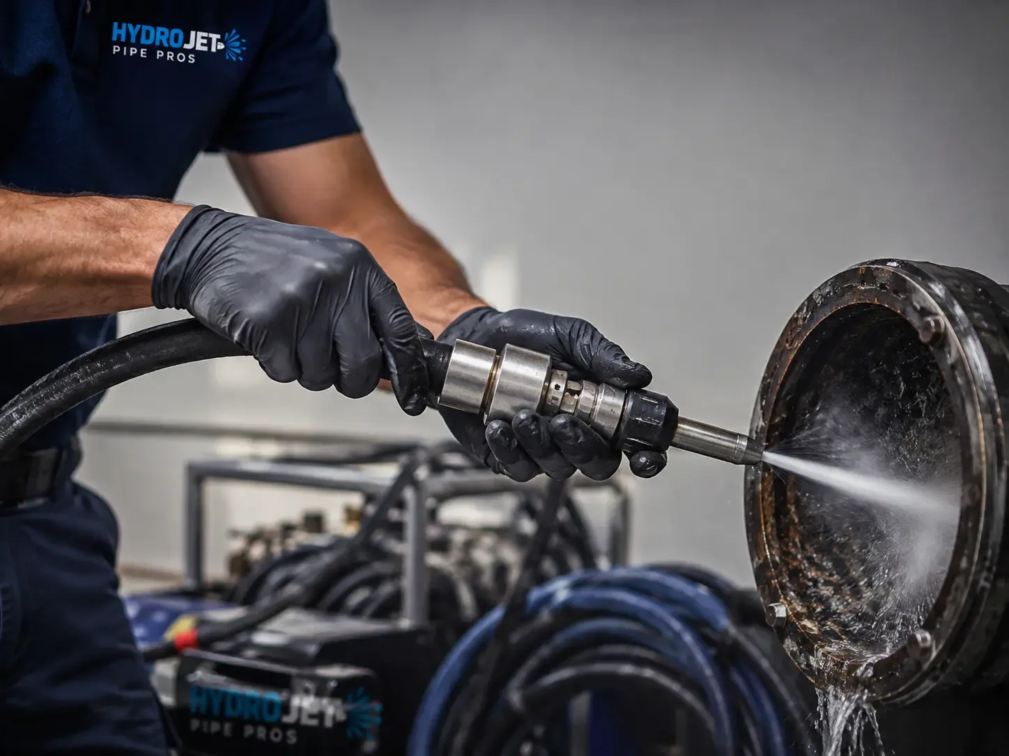 Hydro Jet Pipe Descaling in Gilbert, AR
